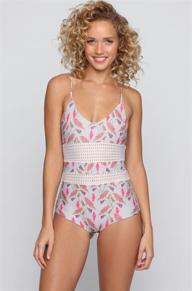 Allie Silva in a bikini