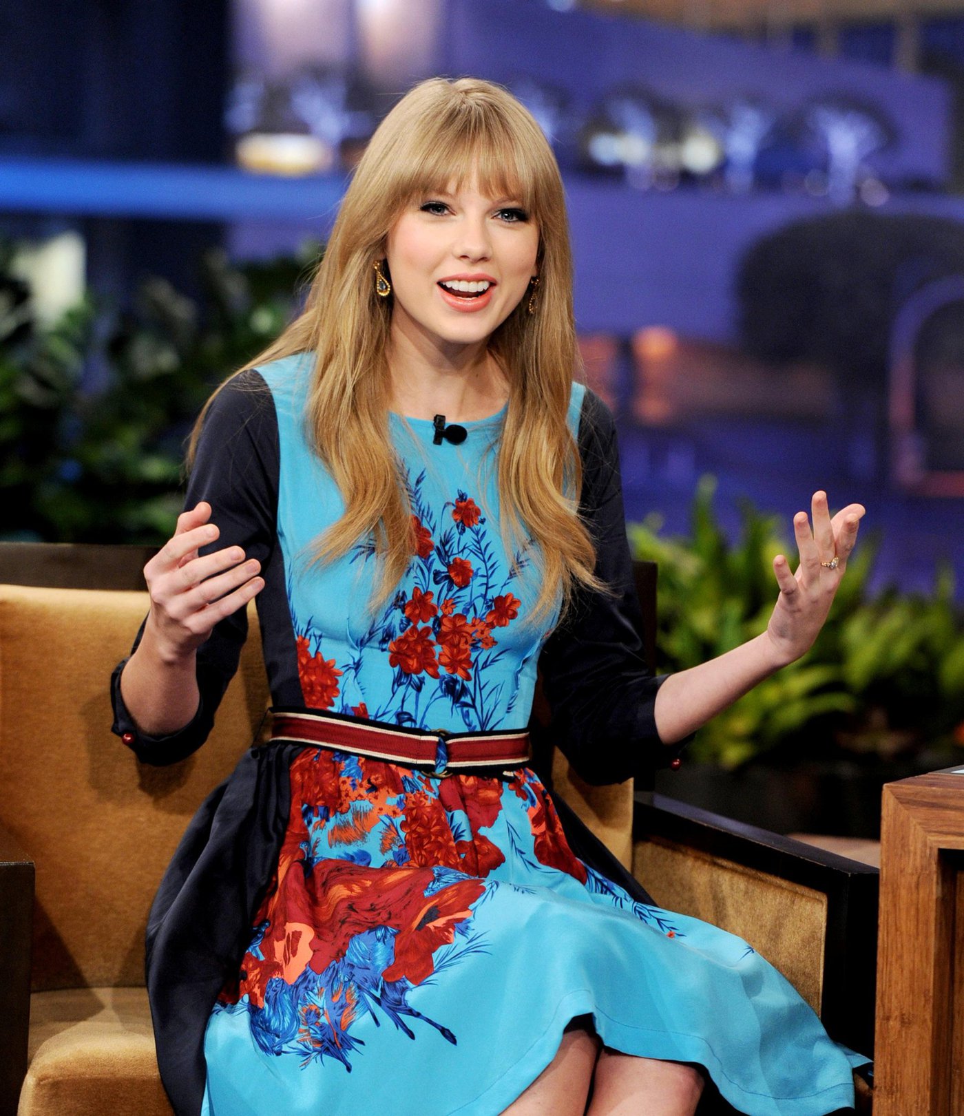 Taylor Swift the Tonight Show with Jay Leno February 20, 2012 