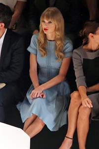 Taylor Swift at the Elie Saab Spring Summer 2012/13 fashion show in Paris 10/3/12 