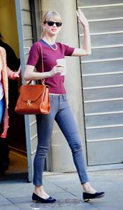 Taylor Swift out and about in London October 4, 2012