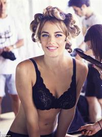 Hannah Ferguson in lingerie