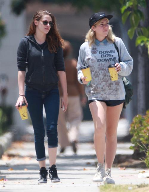 Kristen Stewart out in Los Feliz 6/7/13 