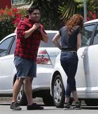 Kristen Stewart out in Los Feliz 6/7/13 