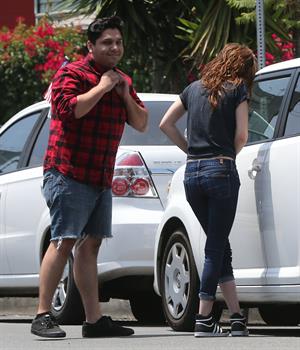 Kristen Stewart out in Los Feliz 6/7/13 