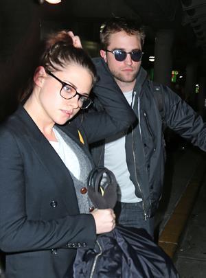 Kristen Stewart at JFK Airport in New York City 11/23/12 