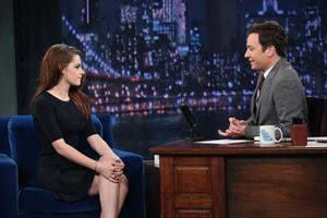 Kristen Stewart Late Night with Jimmy Fallon 11/7/12