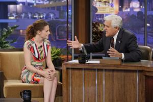 Kristen Stewart The Tonight Show with Jay Leno 11/5/12