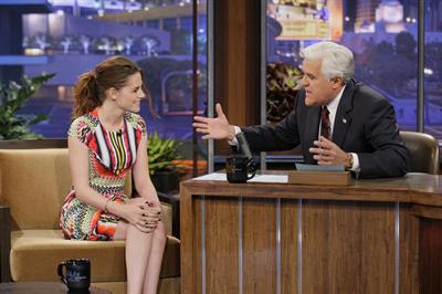 Kristen Stewart The Tonight Show with Jay Leno 11/5/12