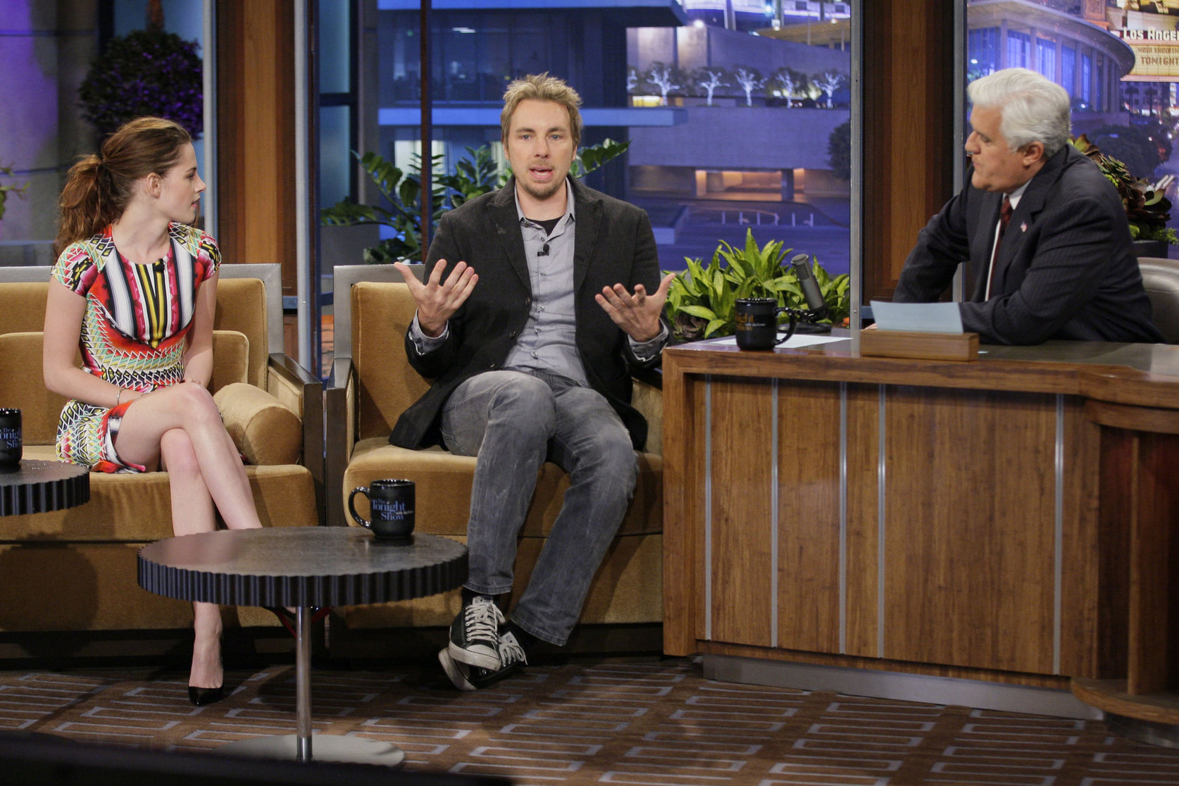 Kristen Stewart The Tonight Show with Jay Leno 11/5/12