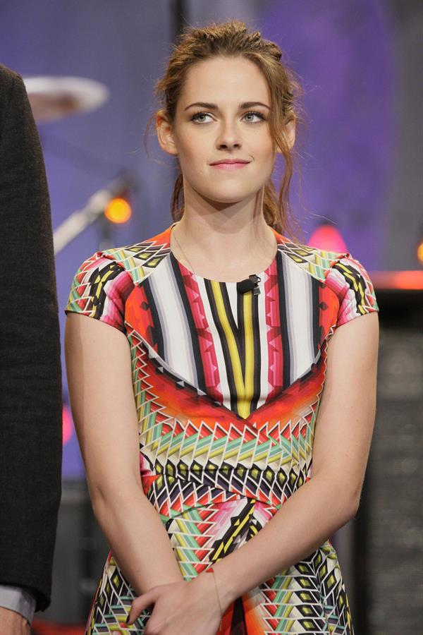 Kristen Stewart The Tonight Show with Jay Leno 11/5/12