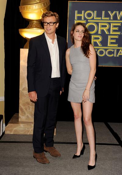Kristen Stewart at Hollywood Foreign Press Association's Cecil B. Demille Award presentation in Beverly Hills 11/1/12