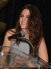 Kristen Stewart at Hollywood Foreign Press Association's Cecil B. Demille Award presentation in Beverly Hills 11/1/12