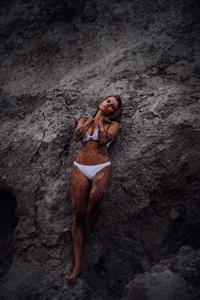 Angelika Nina Melnyk in a bikini