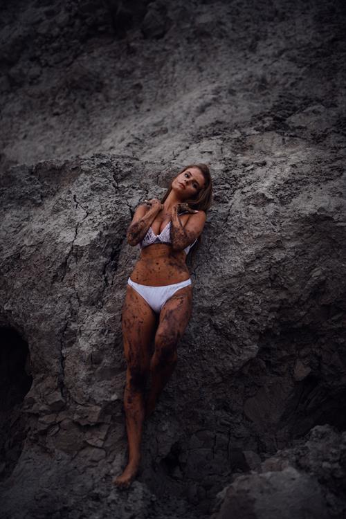 Angelika Nina Melnyk in a bikini