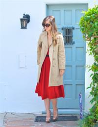 Olivia Wilde leaving her house in Los Angeles October 24, 2011