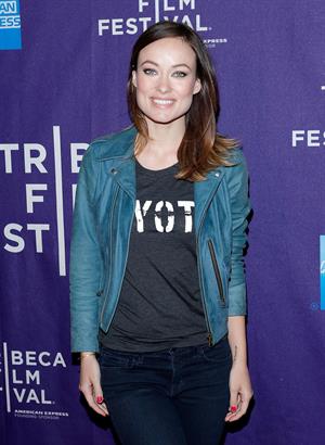 Olivia Wilde Tribeca Film Festival - Shorts Program -  The Rider and the Storm  - New York City - April 22, 2013