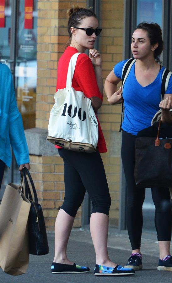 Olivia Wilde leaving a gym in New York City - May 2, 2013 