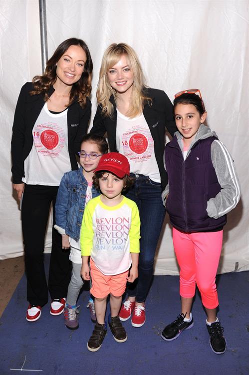 Olivia Wilde at Revlon Run/Walk For Women in New York City - May 4, 2013