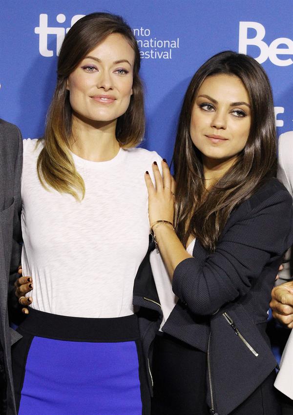 Olivia Wilde  Third Person Press Conference TIFF 9/10/13  