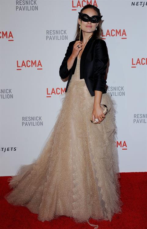 Olivia Wilde lacma presents The Unmasking of Resnick Pavilion Opening Gala September 25, 2010 