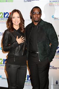 Olivia Wilde Hurricane Relief Concert in New York City - December 12, 2012 