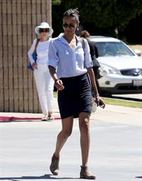 Zoe Saldana in Studio City 7/24/12  