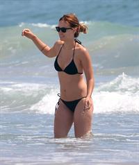 Olivia Wilde in a Bikini on the beach in Wilmington,North Carolina 8/22/12 