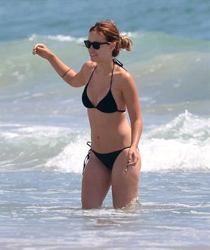 Olivia Wilde in a Bikini on the beach in Wilmington,North Carolina 8/22/12 