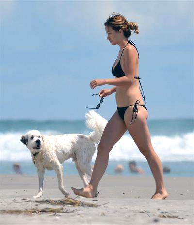 Olivia Wilde in a Bikini on the beach in Wilmington,North Carolina 8/22/12 