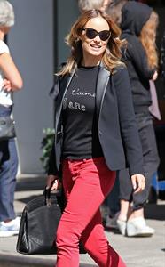 Olivia Wilde at Cafe Gitane in Nolita - September 24, 2012 