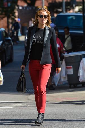 Olivia Wilde at Cafe Gitane in Nolita - September 24, 2012 