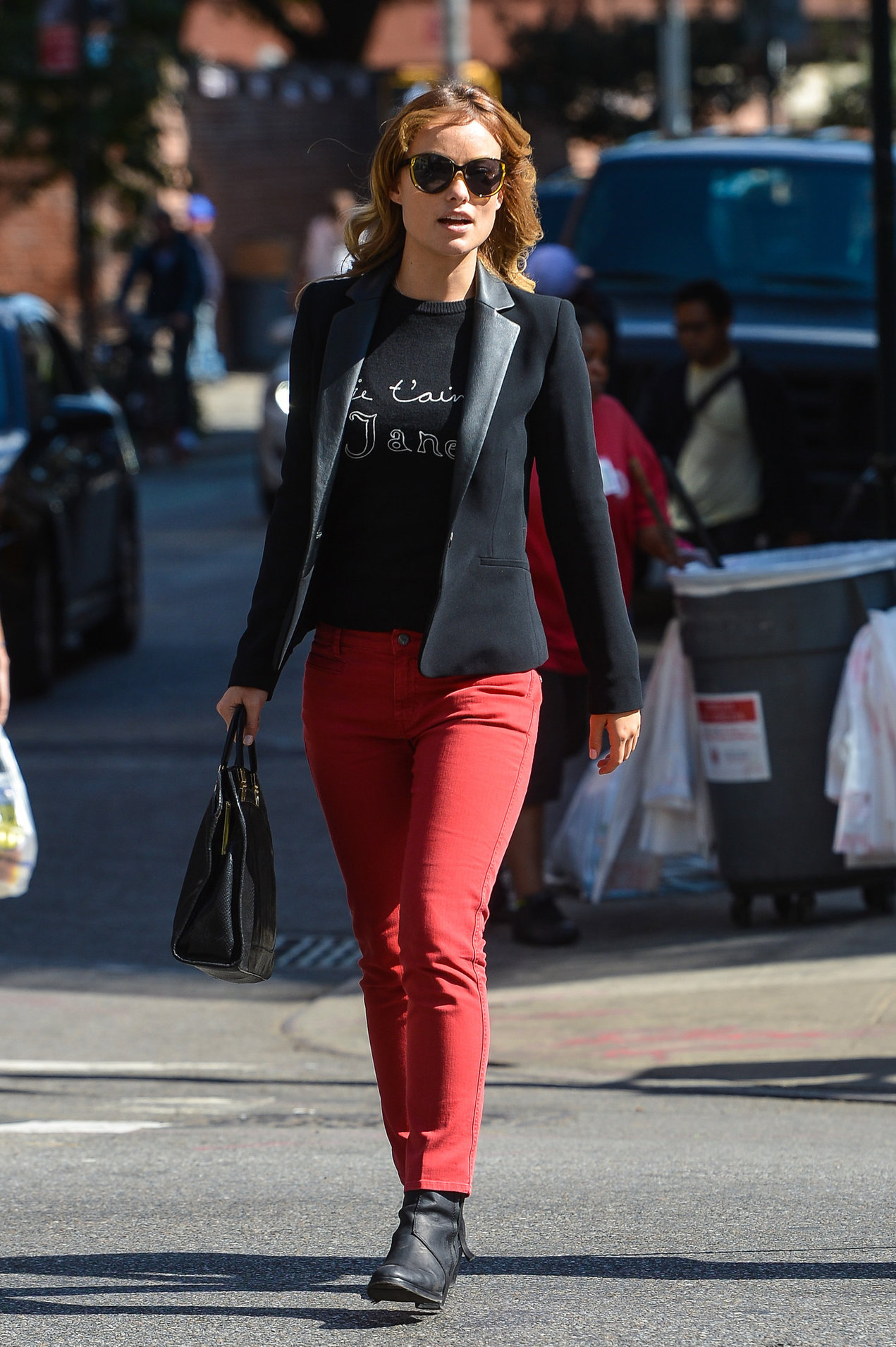 Olivia Wilde at Cafe Gitane in Nolita - September 24, 2012 