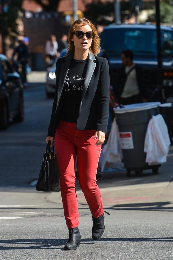 Olivia Wilde at Cafe Gitane in Nolita - September 24, 2012 