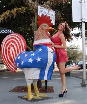 Kelly Brook - New Look Photoshoot In Miami February 4, 2013 