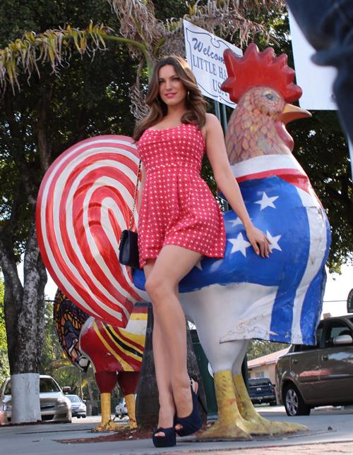Kelly Brook - New Look Photoshoot In Miami February 4, 2013 