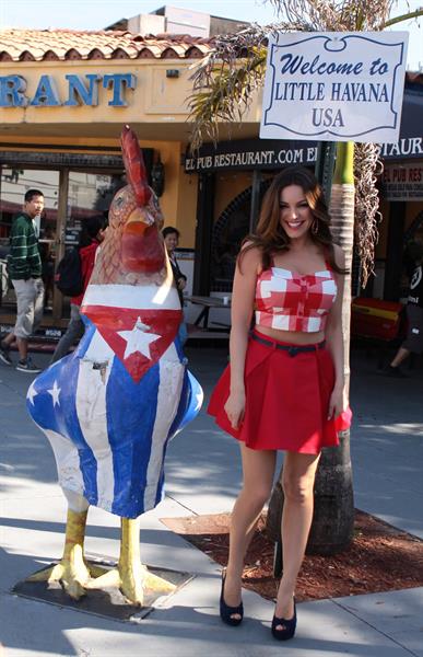 Kelly Brook - New Look Photoshoot In Miami February 4, 2013 