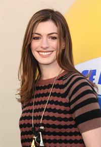 Anne Hathaway 20th Century Fox press day for Rio at Zanuck Theater January 28, 2011 