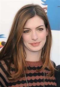 Anne Hathaway 20th Century Fox press day for Rio at Zanuck Theater January 28, 2011 