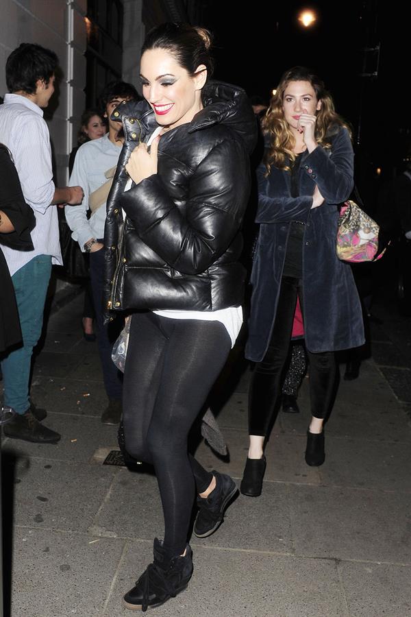 Kelly Brook at Crazy Horse in London 11/16/12