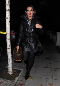 Kelly Brook At her home in London - November 2, 2012