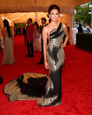 Nina Dobrev Metropolitan Museum of Arts Costume Institute Gala 07 05 12 