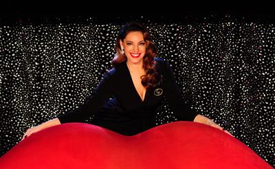 Kelly Brook Crazy Horse Paris presents Forever Crazy in London 10/16/12 