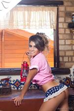 Paula Rebello in lingerie - ass