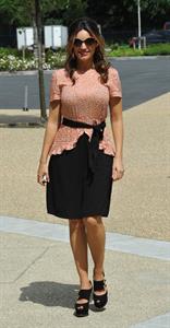 Kelly Brook - During a Skyride photoshoot - Manchester - July 7, 2012