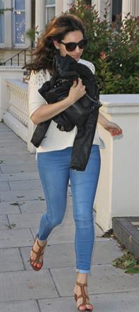 Kelly Brook - At her London Home, June 10, 2012