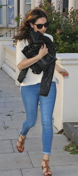 Kelly Brook - At her London Home, June 10, 2012