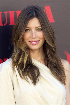 Jessica Biel a team photocall Madrid Spain Juily 25, 1010