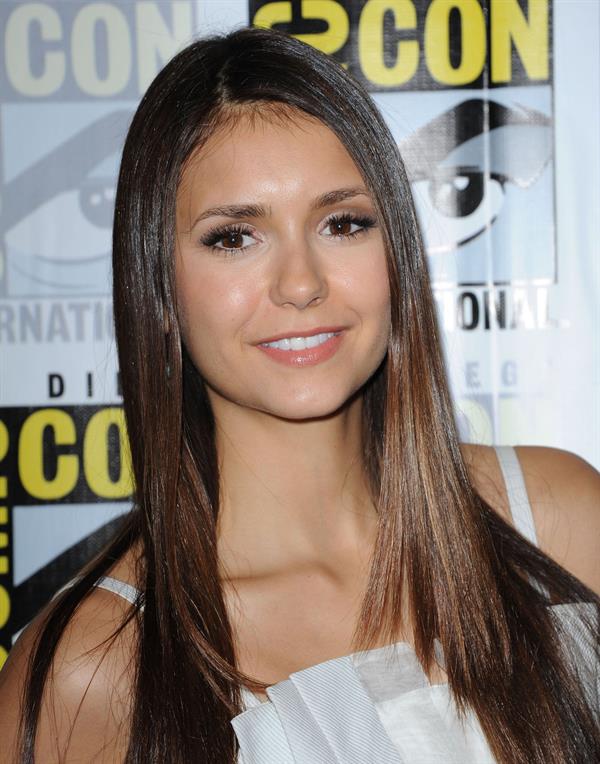 Nina Dobrev -  The Vampire Diaries  Press Room at Comic-Con 2012 in San Diego (July 14, 2012)