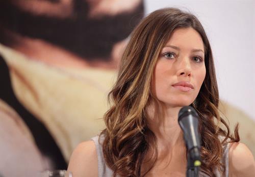 Jessica Biel at a press conference of the A-Team in Mexico City June 1, 2010 