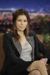 Jessica Biel the Tonight Show with Conan O'Brien